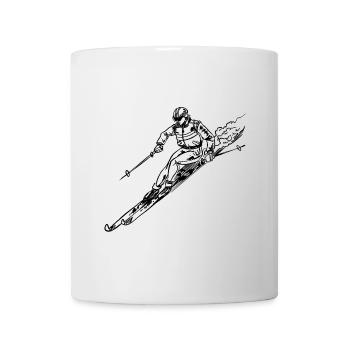 Ski - Mug blanc - blanc - Devant