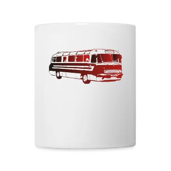 Ikarus 55 Bus Omnibus - Tasse - Weiß - Vorne