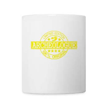 # archéologue # original 100% - Mug blanc - blanc - Devant
