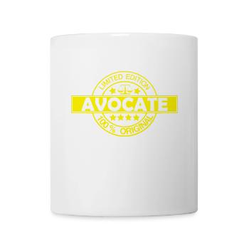avocate limited edition - Mug blanc - blanc - Devant