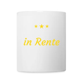 Köchin Rente - Tasse - Weiß - Vorne