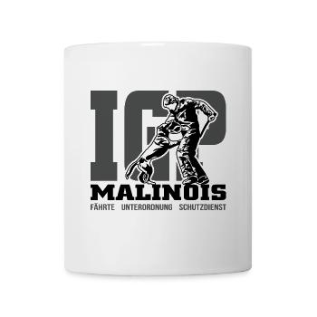 IGP MALINOIS Wilsigns Dog Sport Gift IPO - Mug - white - Front