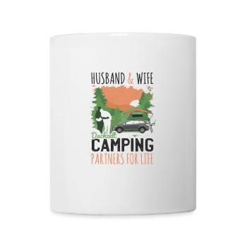 Roof tent partner gift camping valentine's day - Mug - white - Front