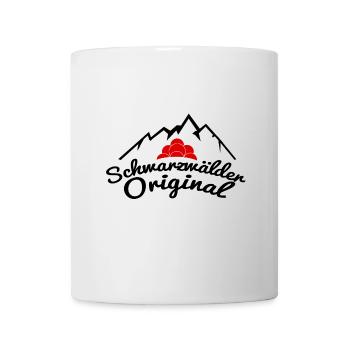 Schwarzwälder Original Schwarzwald Geschenkidee - Tasse - Weiß - Vorne