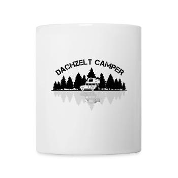 Dachzelt Camper - Tasse - Weiß - Vorne