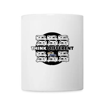 Idée cadeau pour tente de toit "Think Different" - Mug blanc - blanc - Devant