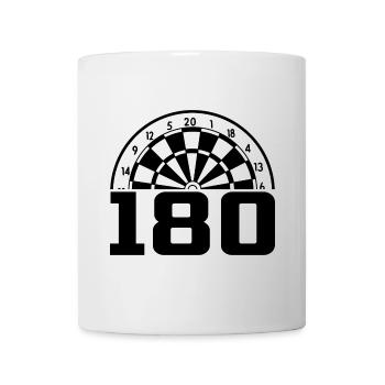 180 - Darts Darts Player Dart Gift - Mug - white - Front