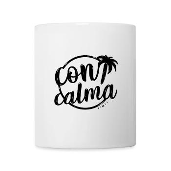 Con calma - Mug blanc - blanc - Devant