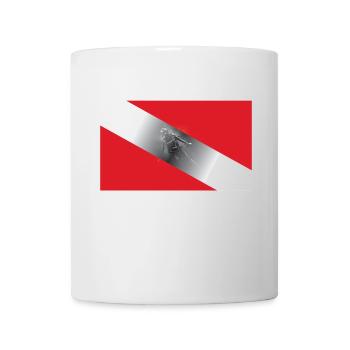 Diving Flagg - Mug - white - Front