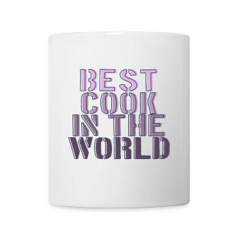 Best cook in the world dad - Mug - white - Front