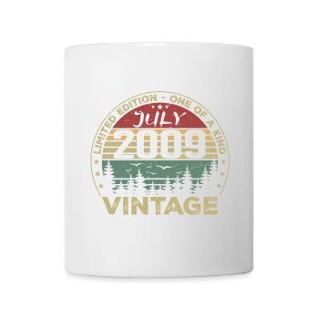July 2009 Vintage 2009 Birthday Gift - Mug - white - Front