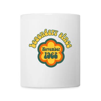 Legendary since November 1962 Geburtstag Retro - Tasse - Weiß - Vorne