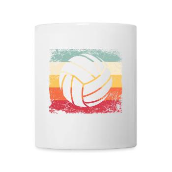 Volleyball Player Retro Beach Volleyball - Mug - white - Front