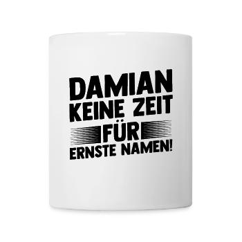 First name Damian - Mug - white - Front