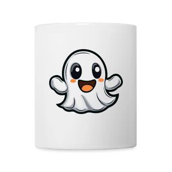 Ghost Halloween Cute Comic - Mug - white - Front