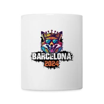 Barcelona 2024 Holiday Fox - Mug - white - Front