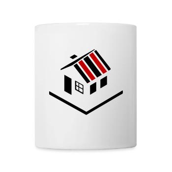 House Property Icon Logo - Mug - white - Front