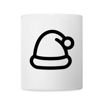 Christmas hat - Mug - white - Front