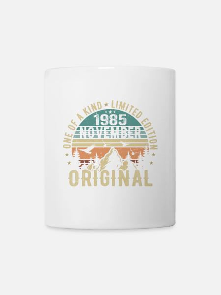 November 1985 Birthday Gift - November 1985 - Mug - white