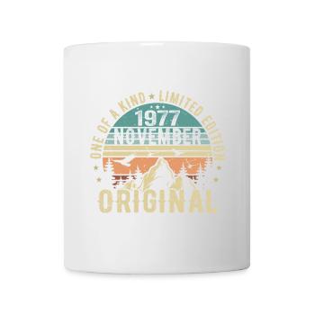 November 1977 Birthday Gift - November 1977 - Mug - white - Front