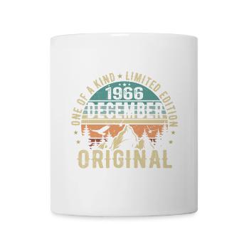Legends Birthday December 1966 Born Gift - Mug - white - Front