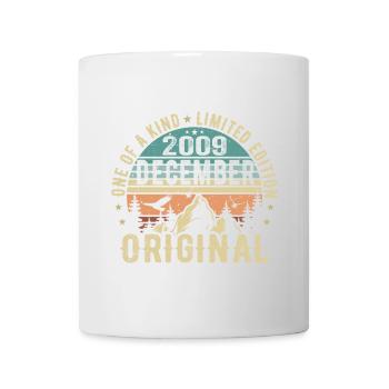 Légendes Anniversaire Décembre 2009 Naissance Cadeau - Mug blanc - blanc - Devant