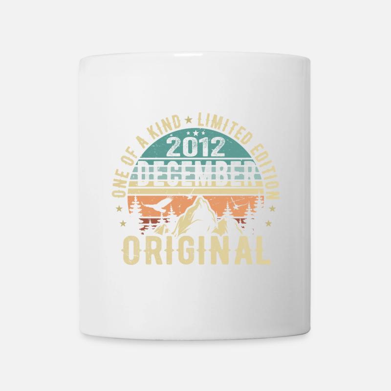 Légendes Anniversaire Décembre 2012 Naissance Cadeau - Mug blanc - blanc
