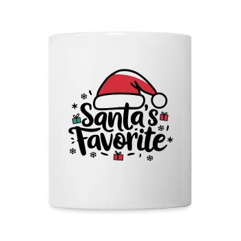 Santa's Favorite Santa Hat - Mug - white - Front