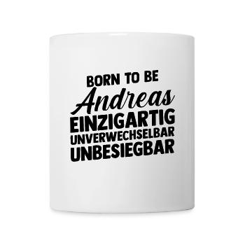 First name Andreas - Mug - white - Front