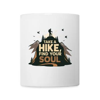 Take a Hike - Find Your Soul - Mug - white - Front