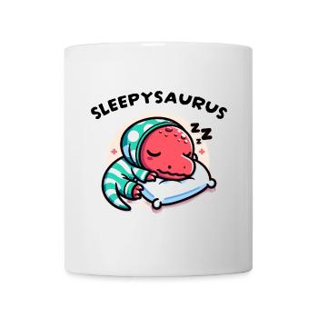 Sleepysaurus Official Sleep Outfit Chemise de nuit - Mug blanc - blanc - Devant