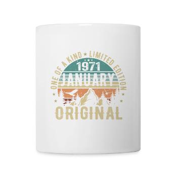 Birthday Gift January 1971 - January 1971 - Mug - white - Front