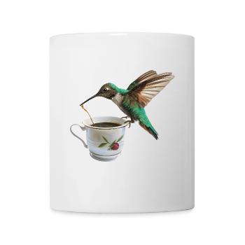 Kolibri Kaffee - Tasse - Weiß - Vorne