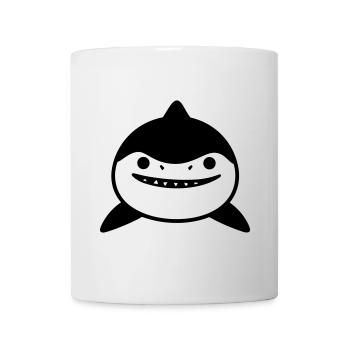 Requin - Mug blanc - blanc - Devant