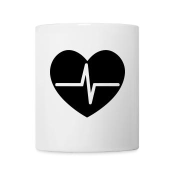 heartbeat - Mug - white - Front