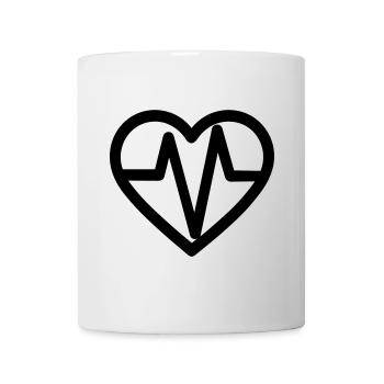 heartbeat - Mug - white - Front