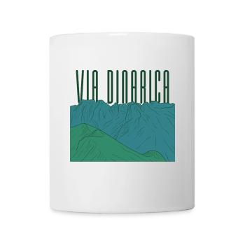 Via Dinarica – Long-Distance Trail - Tasse - Weiß - Vorne