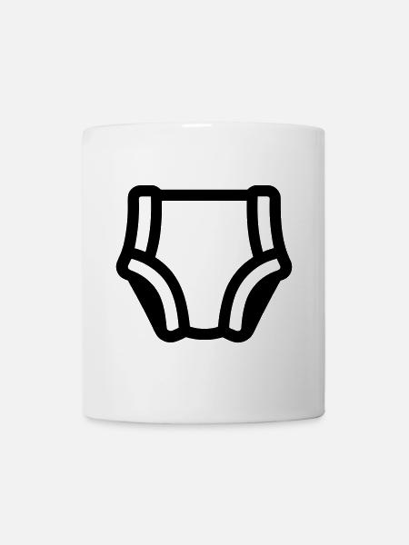 Schicht - Tasse - Weiß