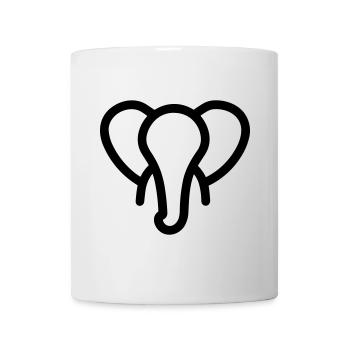 Elephant - Mug - white - Front