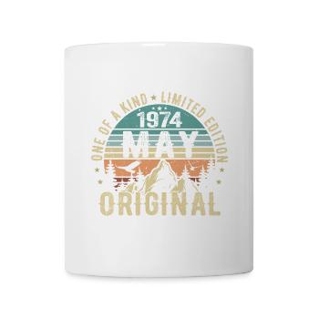 Legends May 1974 Birthday Vintage May 1974 - Mug - white - Front