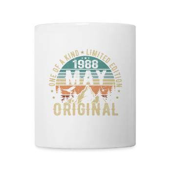 Legenden Mai 1988 Geburtstag Vintage Mai 1988 - Tasse - Weiß - Vorne