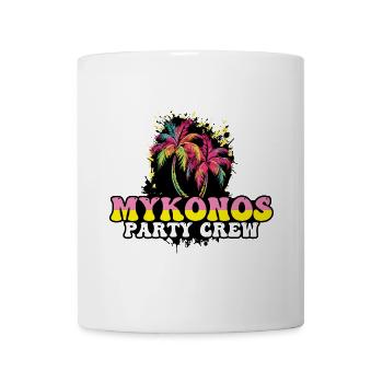 Mykonos Party Crew Holiday - Mug - white - Front
