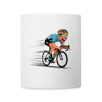 Road Cyclist Road Bike Bike Bike Cyclist - Mug - white - Front