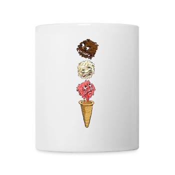 glace Monster - Mug blanc - blanc - Devant