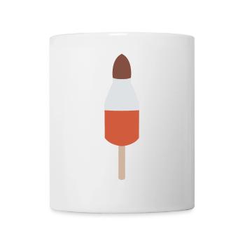 Raketenglace - Tasse - Weiß - Vorne