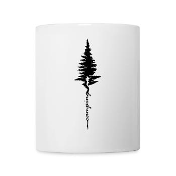Baum Camping Wandern - Tasse - Weiß - Vorne