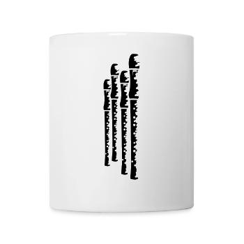 Flutes Sketch - Mug - white - Front