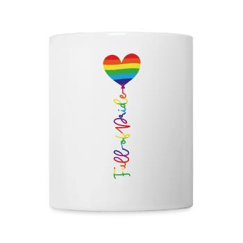 Full of Pride - Mug - white - Front