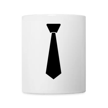 Tie - Mug - white - Front