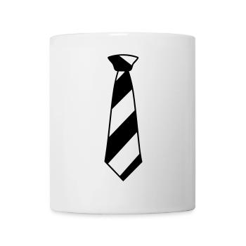 Tie - Mug - white - Front